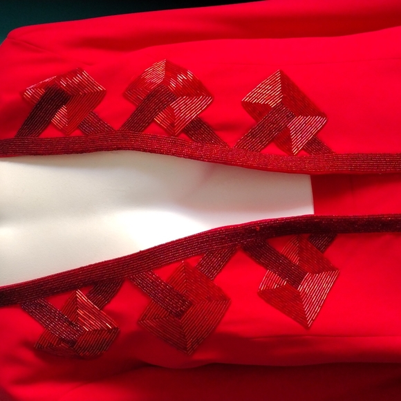 Vintage Red Two Piece Suit. - Picture 2 of 6